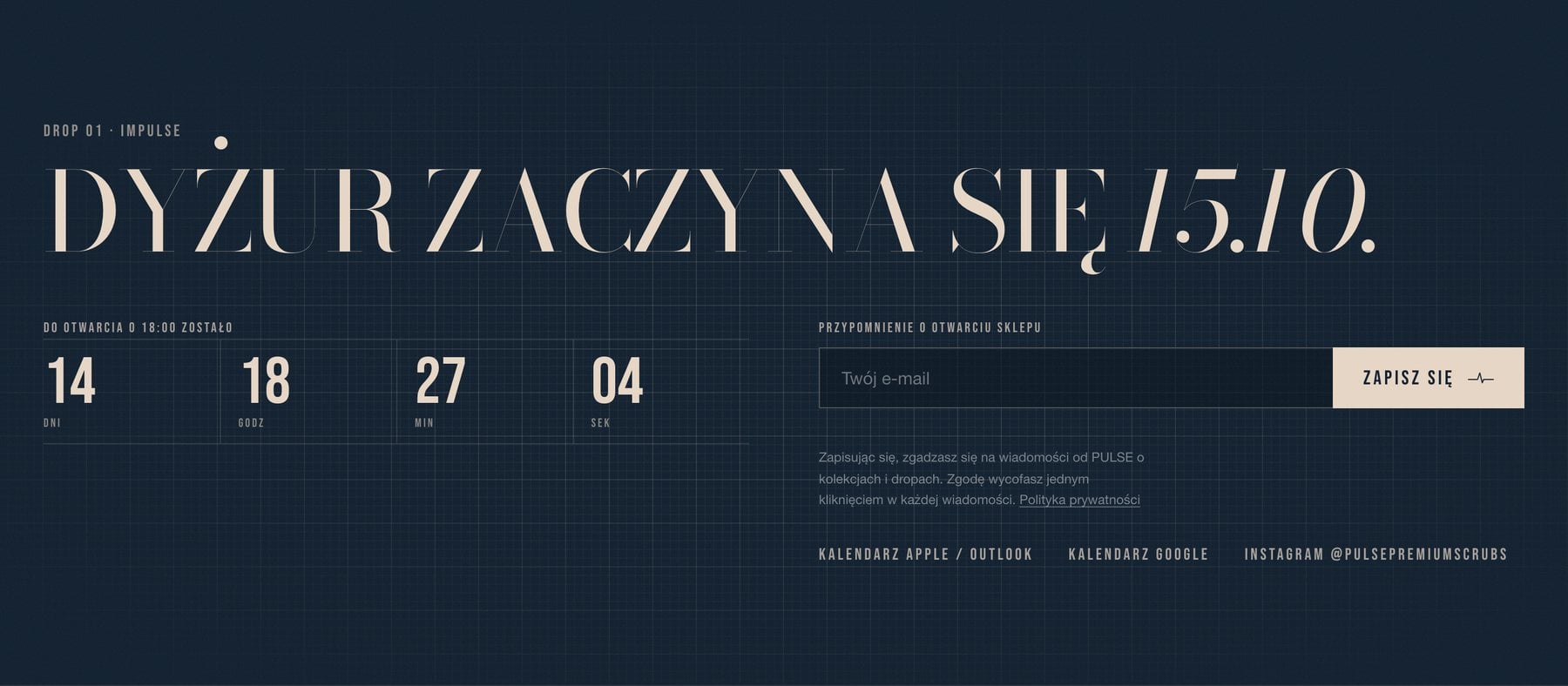 Język klientów na stronie PULSE