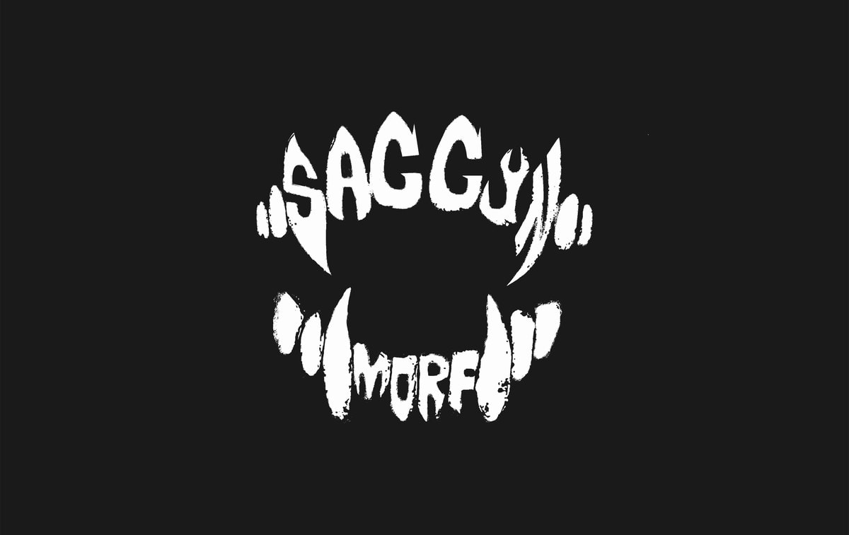 Przód karty PCV z logo SAGGYNMORF